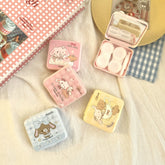 Estuche para lentes de contacto de colores Happy Pals Cottage